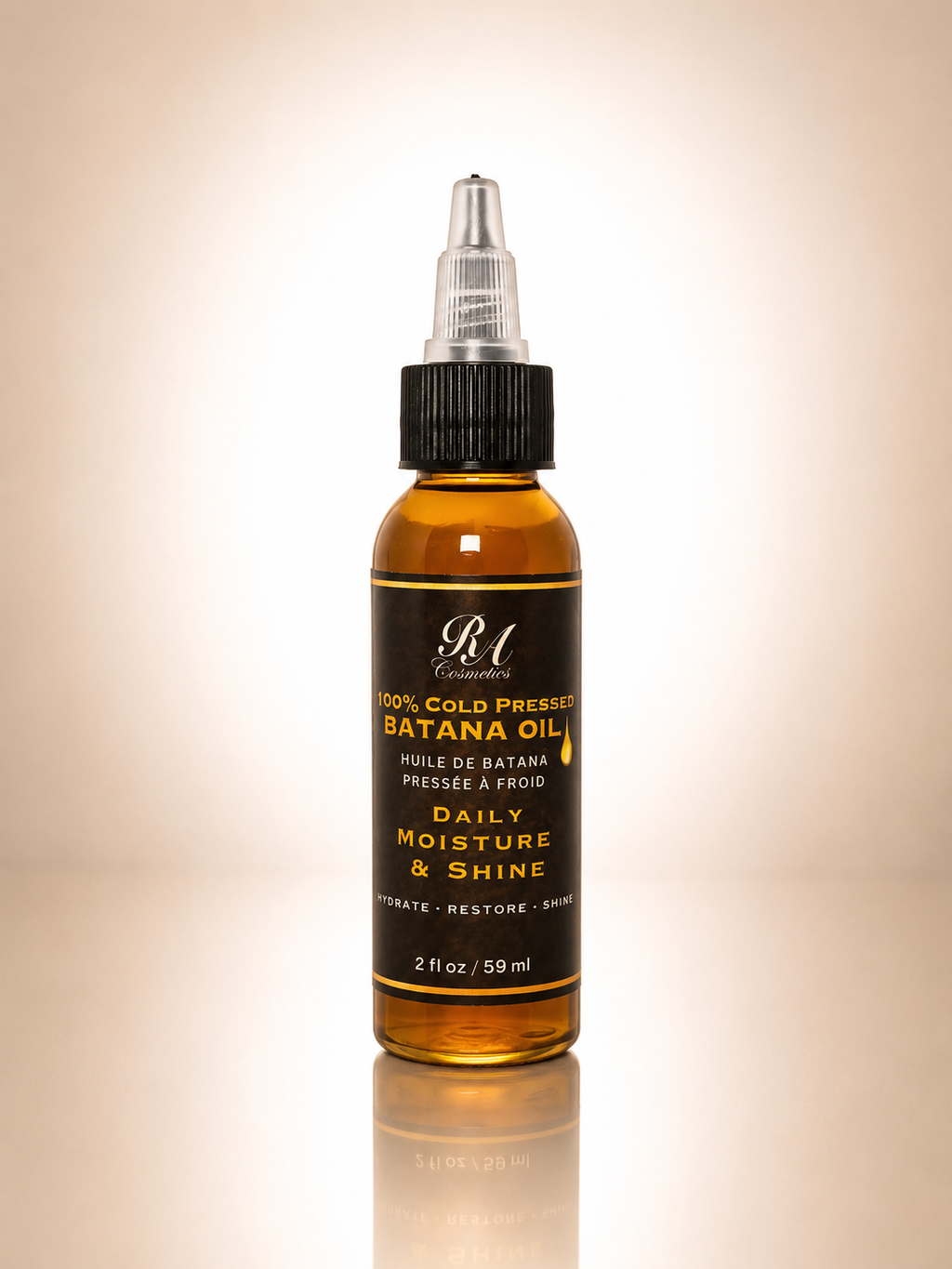 100% Cold-Pressed Batana Oil – 2 oz