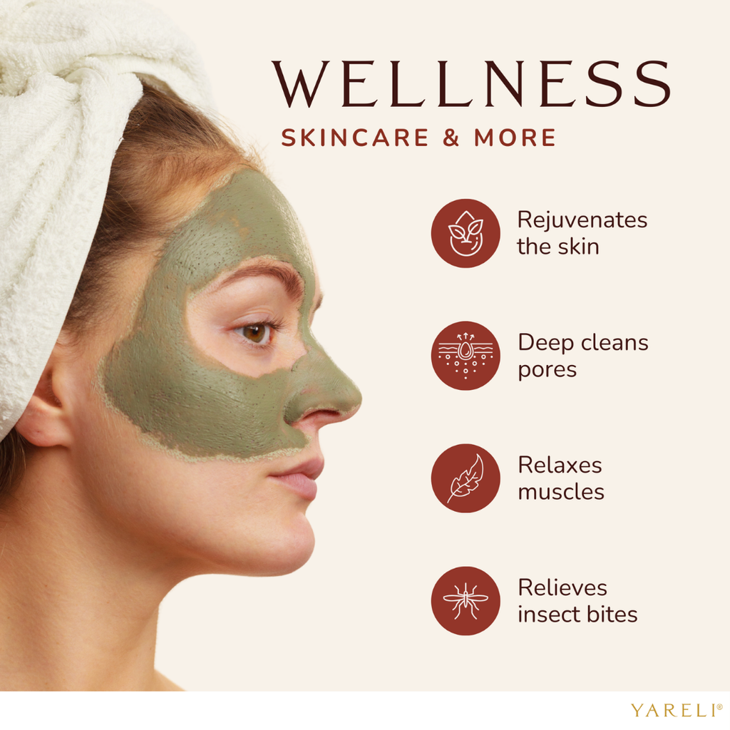 Bentonite Clay Face Mask & Mineral Bath – 100% Pure | 2 lb