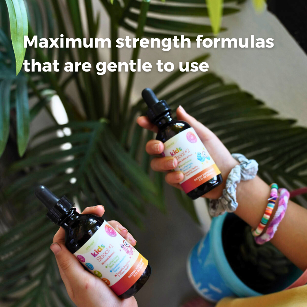 Kids Shoo!™ | 21-Day Herbal Wellness Kit | 2 oz Bottles