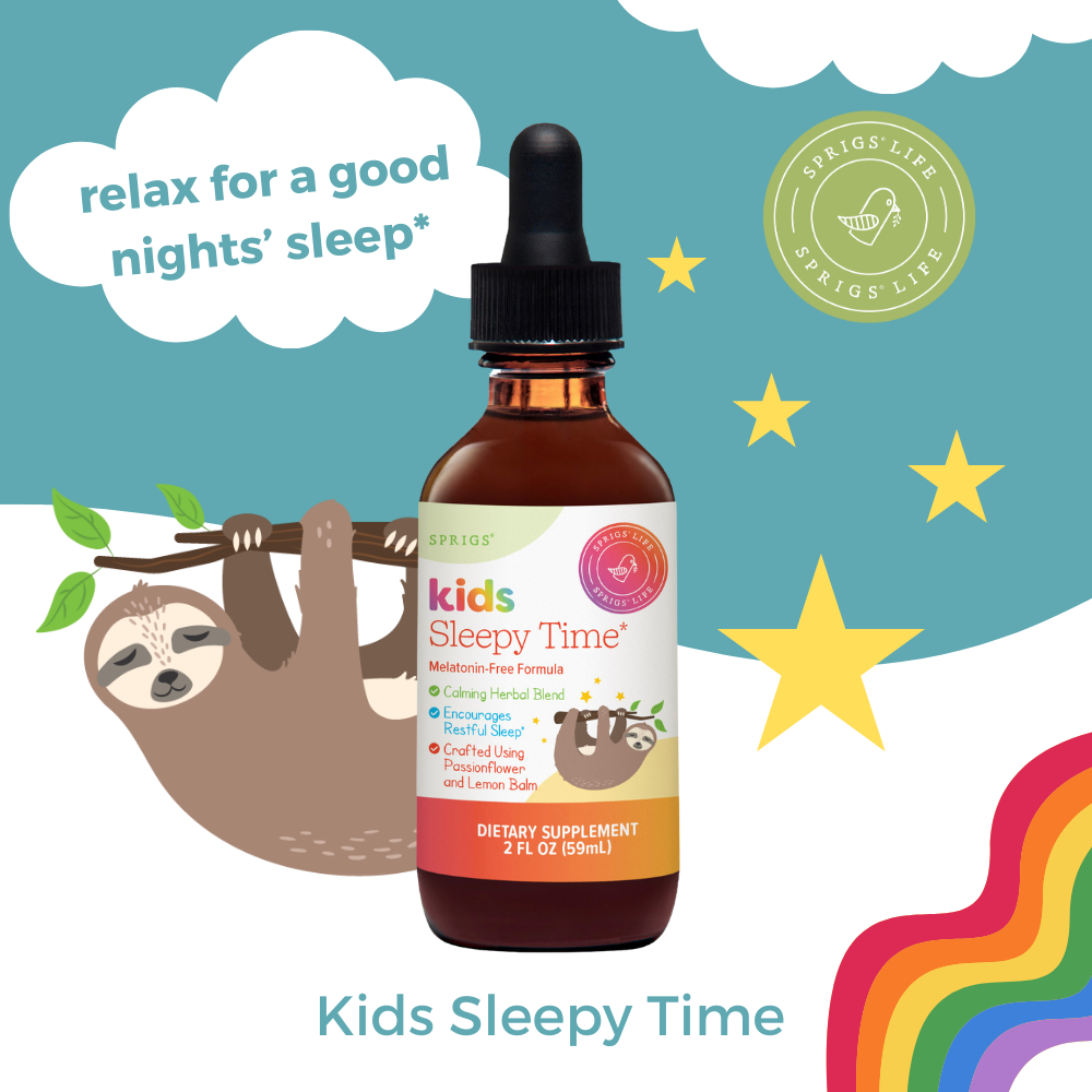 Kids Sleepy Time | Melatonin-Free Herbal Sleep Support | 2 oz
