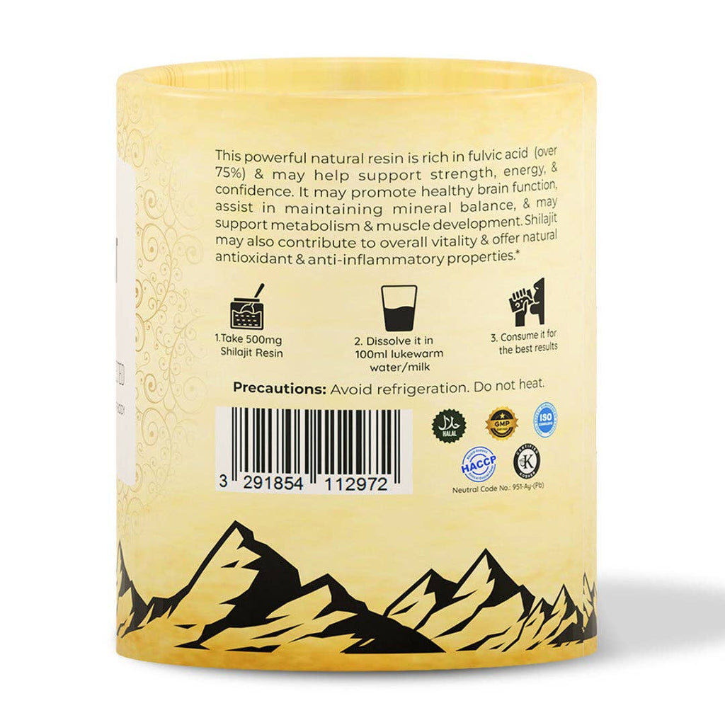Himalayan Shilajit Resin | Energy, Mineral & Vitality Support (30g)