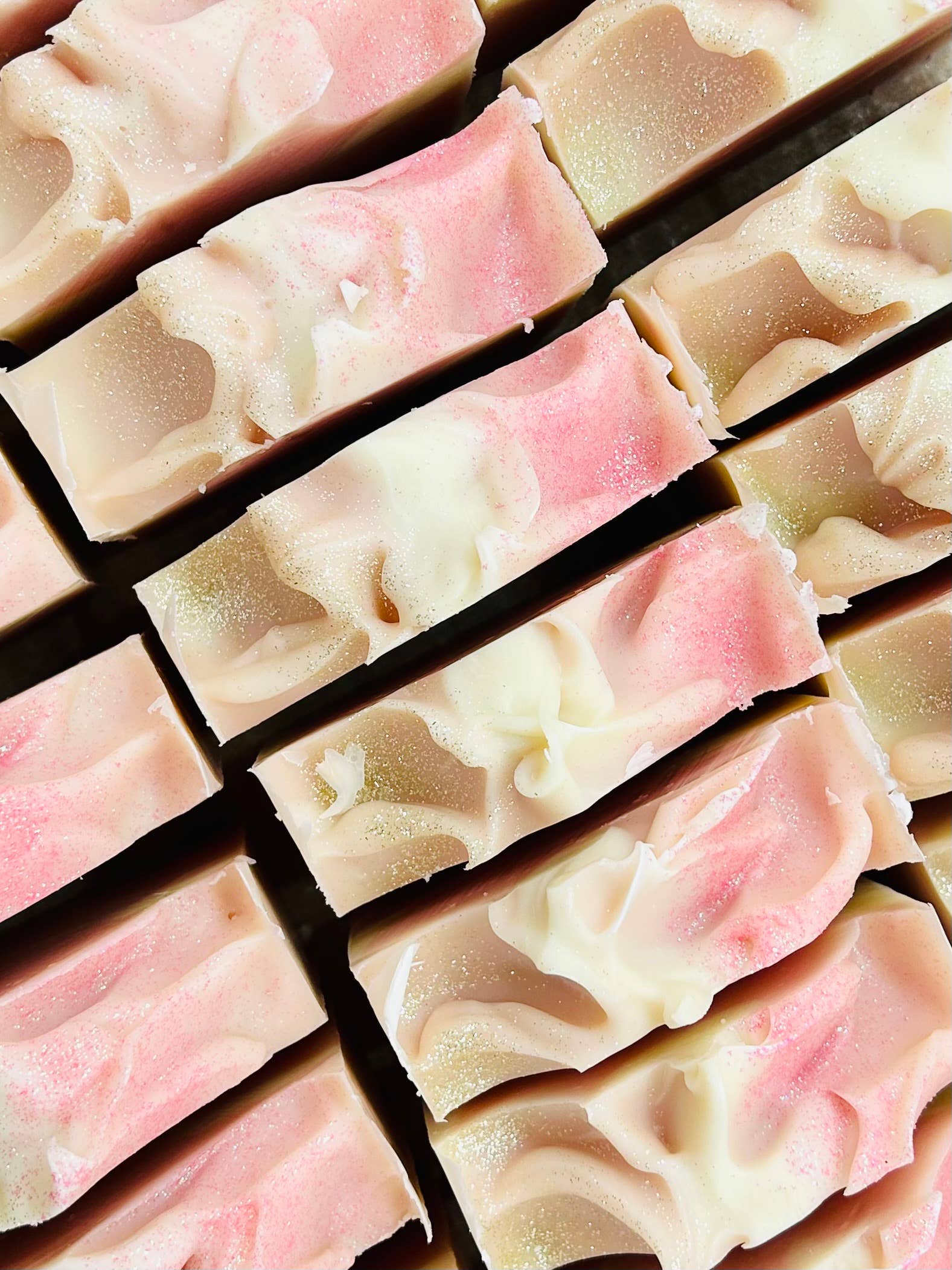 Pink Berry Mimosa Handmade Soap Bar VEGAN