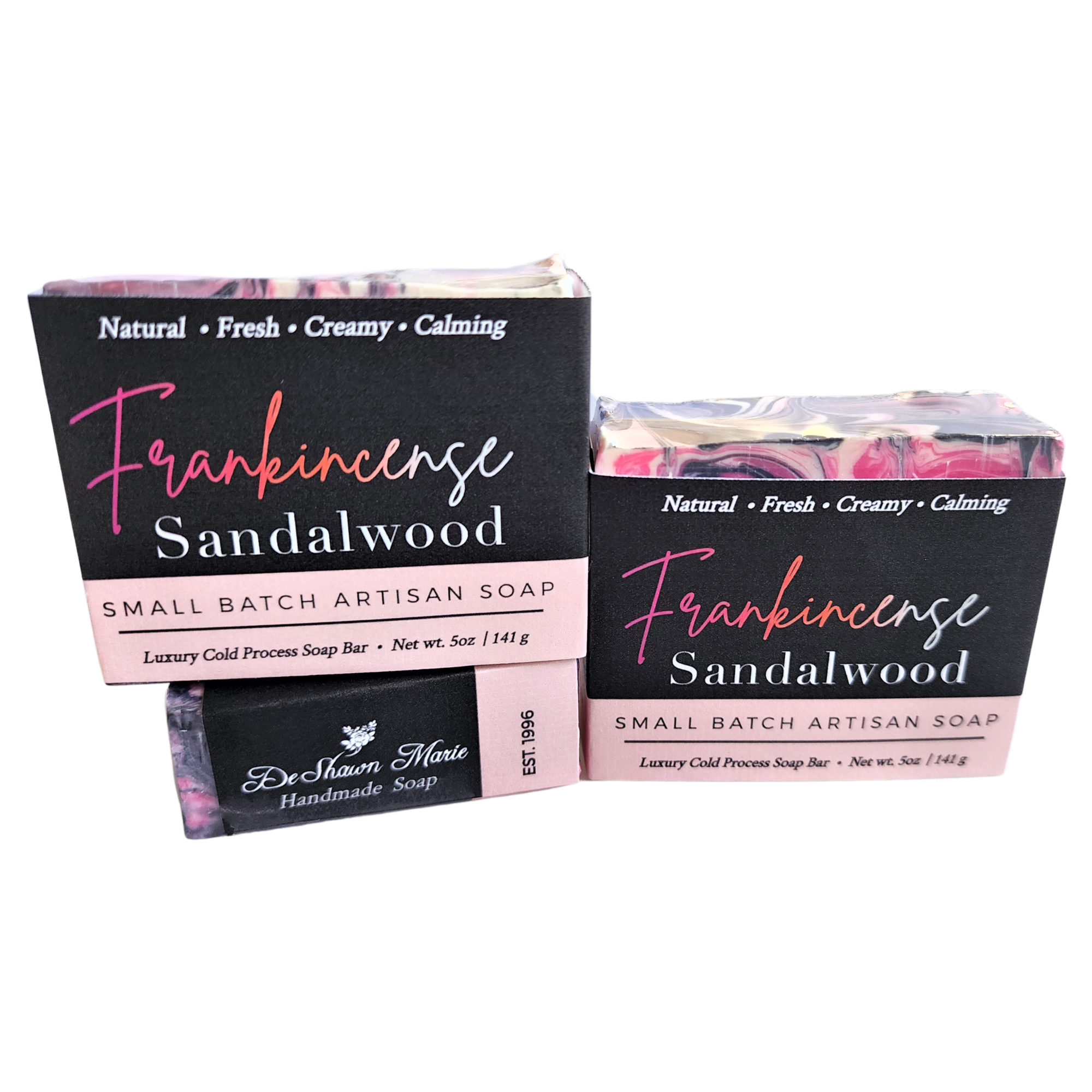 Frankincense & Sandalwood Soap Bar | Handmade Botanical Soap for Soft, Healthy-Looking Skin