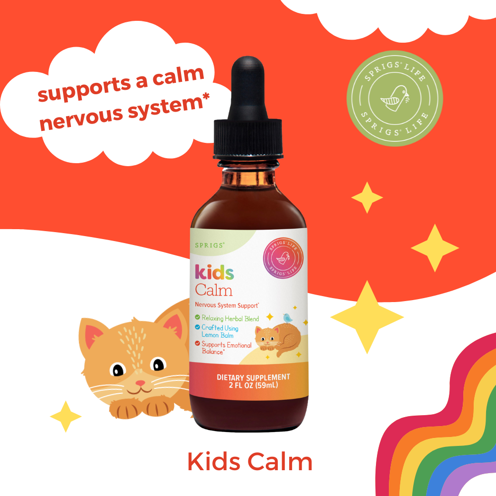 Kids Calm | Organic Herbal Calm Support for Children | 2 oz