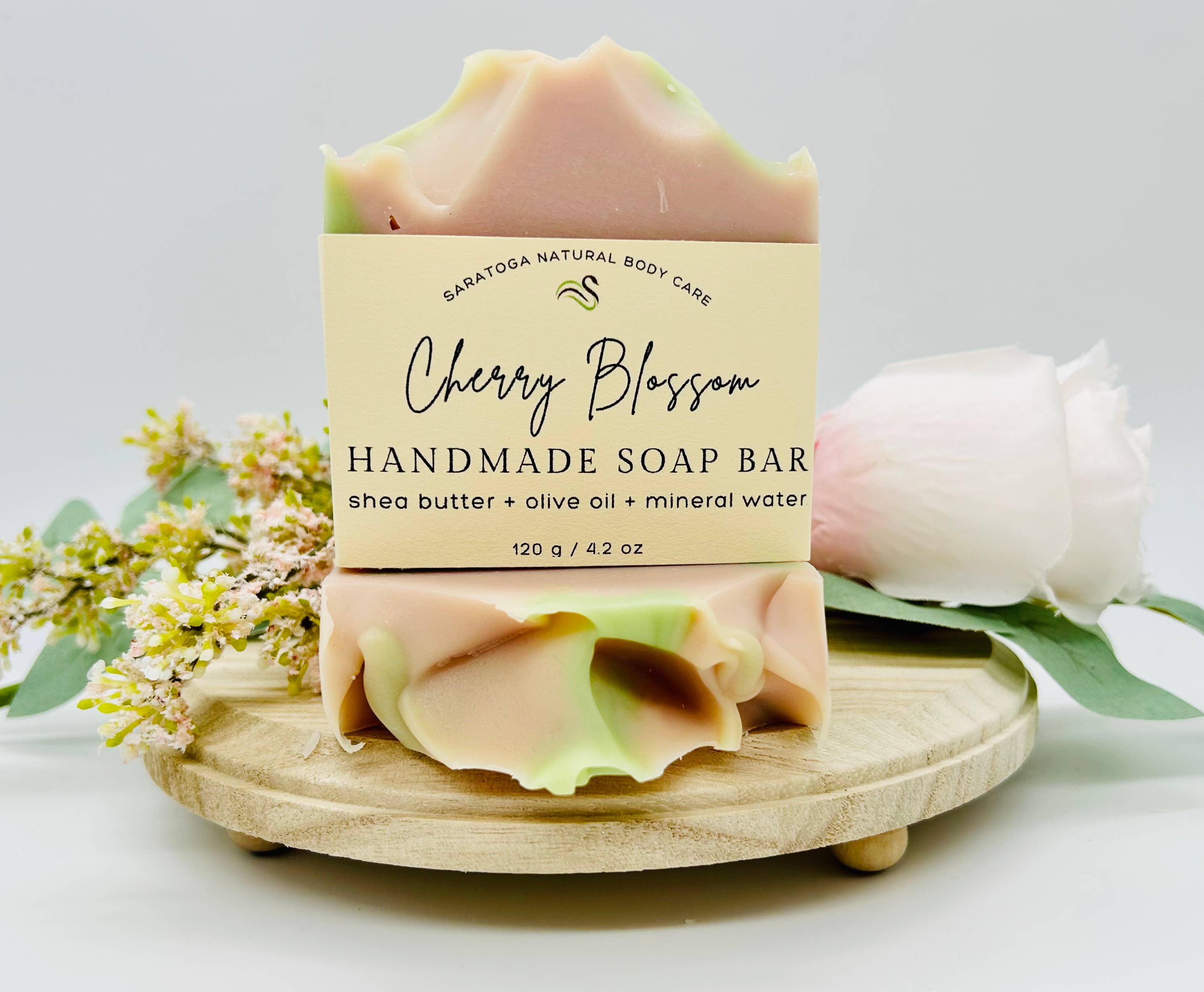 Cherry Blossom Handmade Soap Bar VEGAN