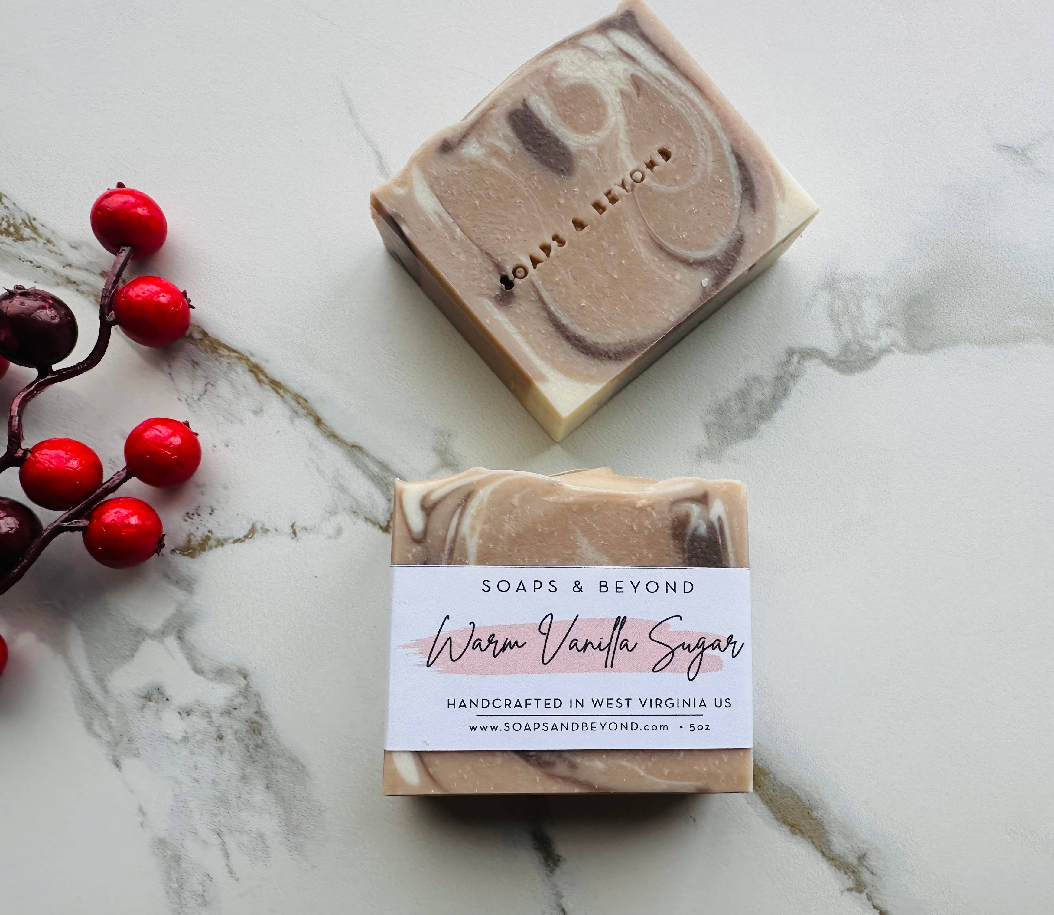 Warm Vanilla Sugar  Soap Bar  