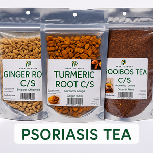 Psoriasis Tea Bundle – Ginger, Turmeric & Rooibos