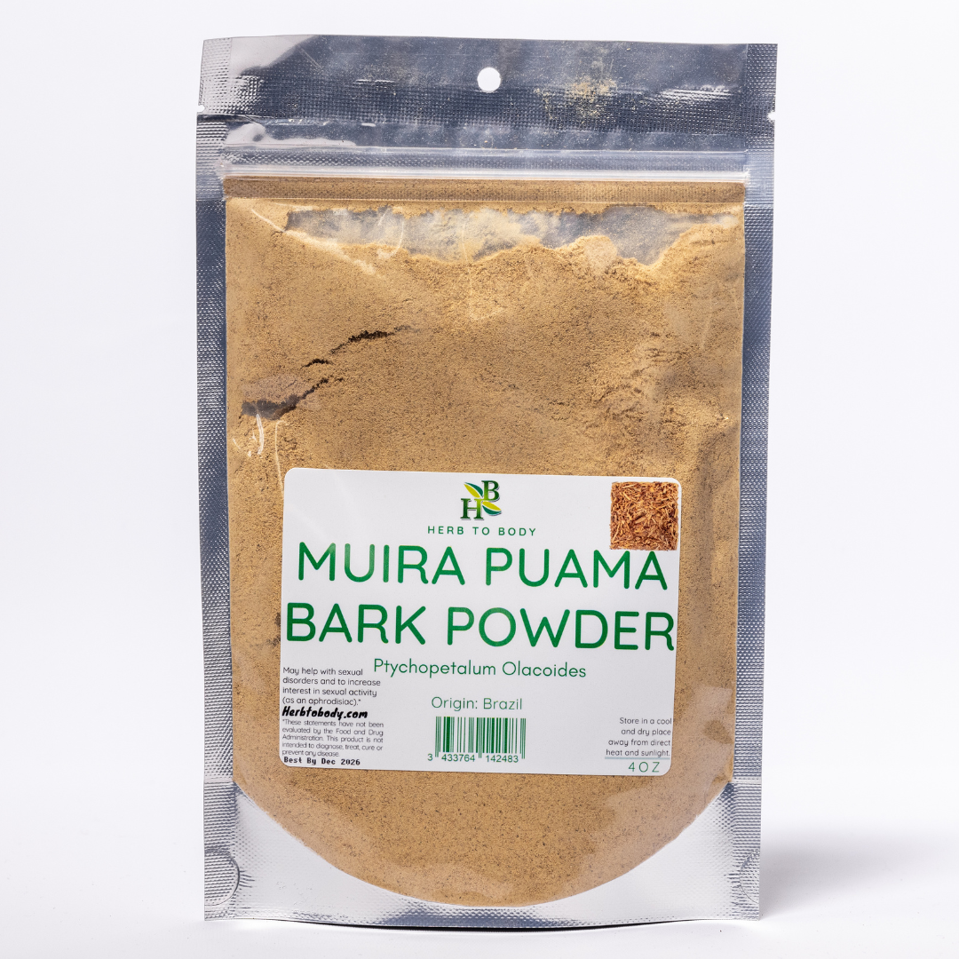 Muira Puama Bark Powder
