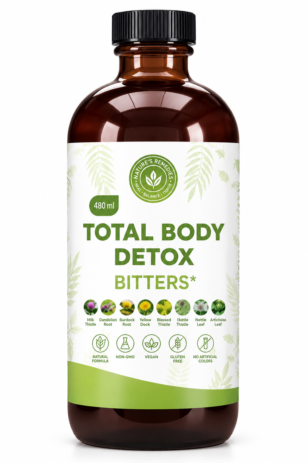 Total Body Detox Living Bitters (Not for beginners)