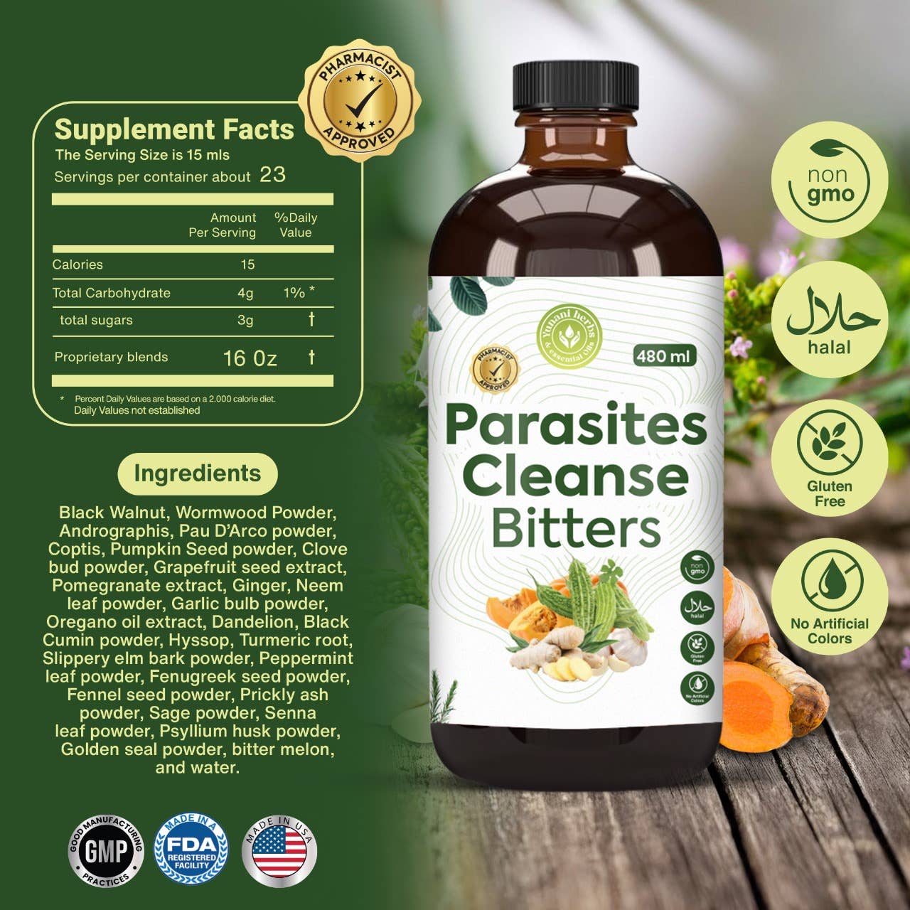 Parasite Cleanse Bitters