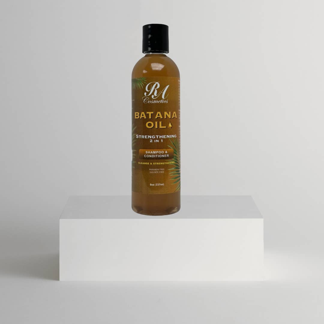 Batana Oil Strengthening 2N1 Shampoo & Conditioner, 8oz