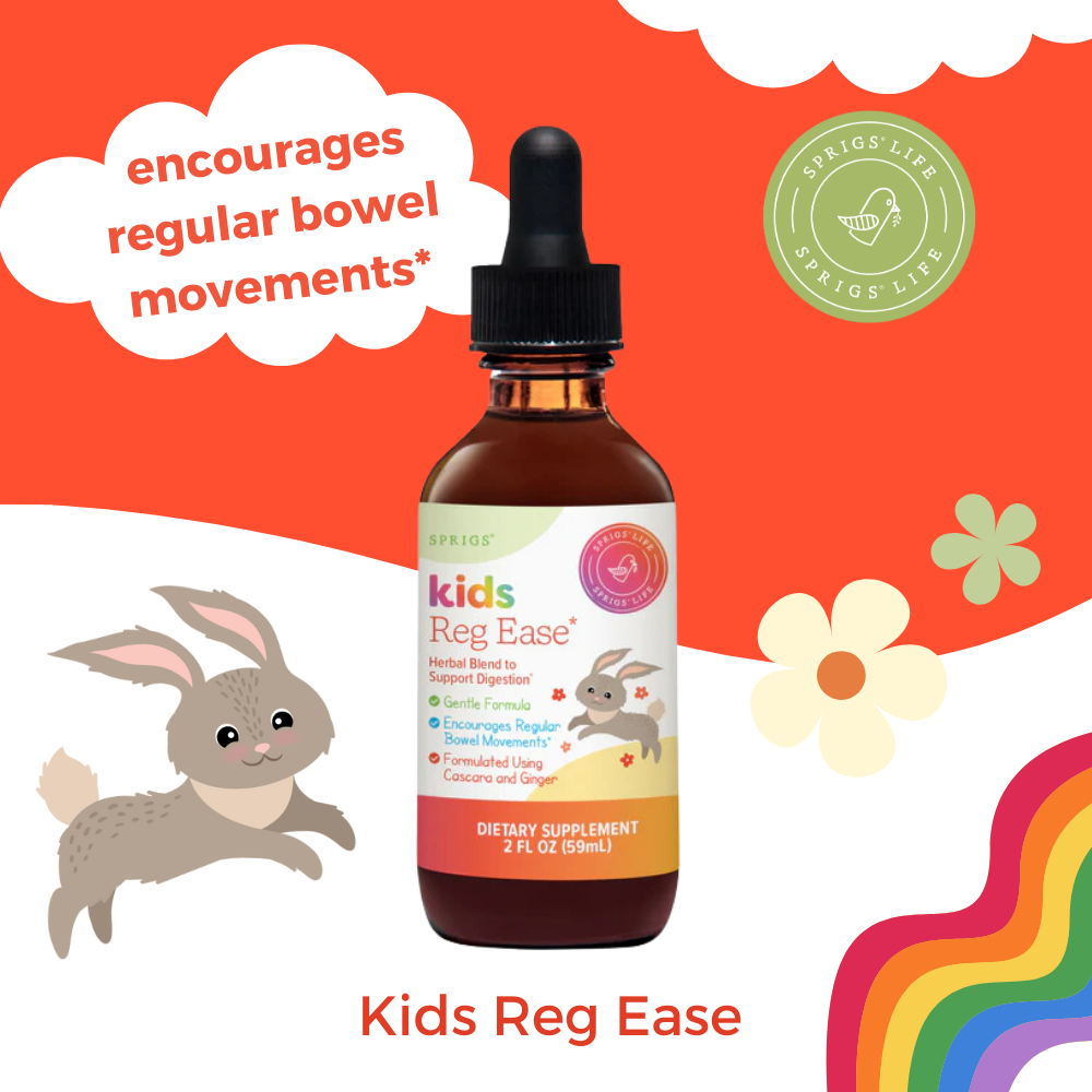 Kids Reg Ease – Gentle Herbal Bowel & Regularity Support | 2 oz