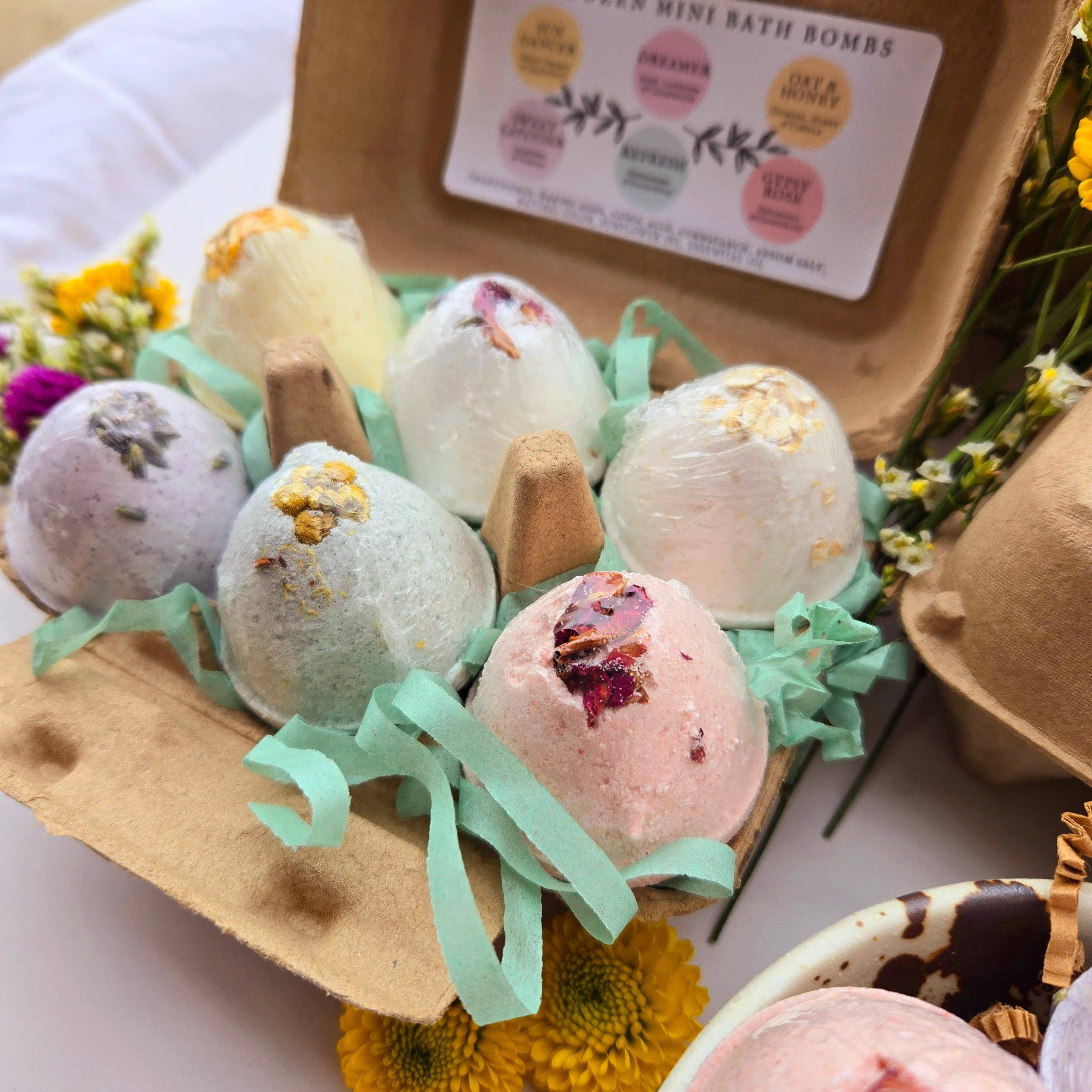 Mini Bath Bombs | Half Dozen Gift Box