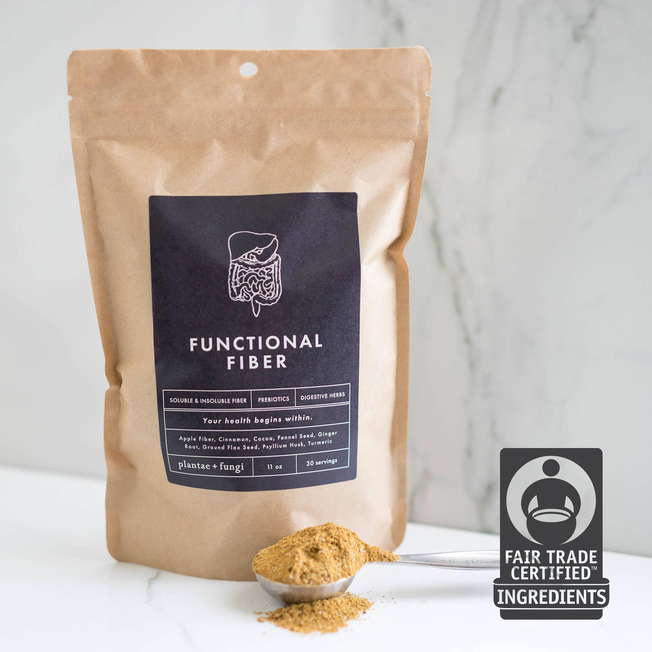 Happy Gut Fiber Blend – Because a happy gut = a happy you