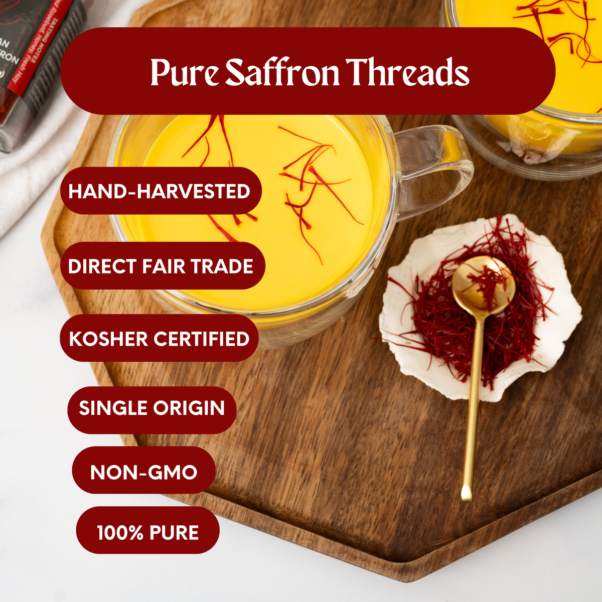 Saffron from Afghanistan - Superior Negin Quality  ( 4 Grams)