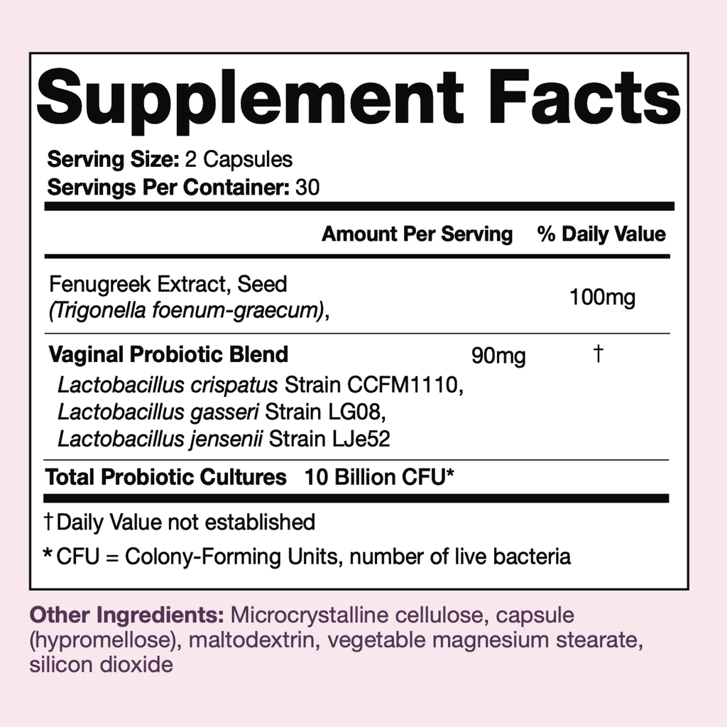 Her Balance Vaginal Probiotics – pH, Odor & Feminine Flora Support | 10 Billion CFU