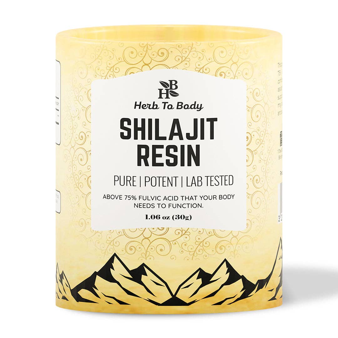 Himalayan Shilajit Resin | Energy, Mineral & Vitality Support (30g)