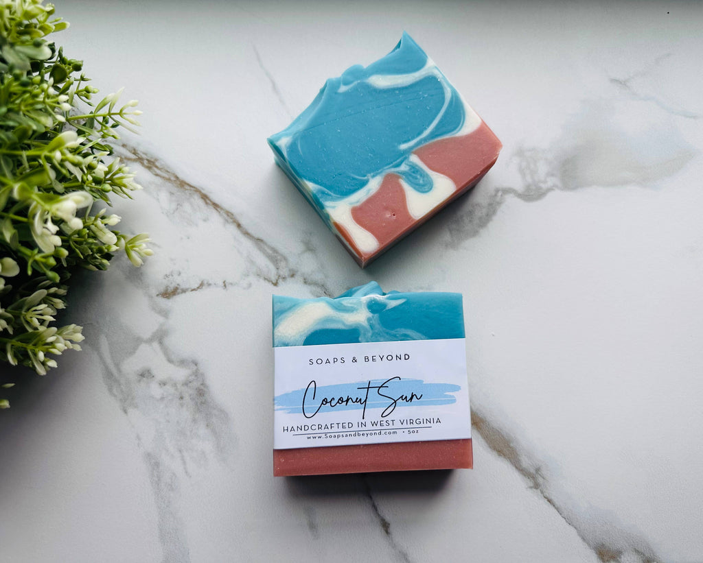 Coconut Sun Soap Bar | Tropical Glow & Gentle Exfoliation