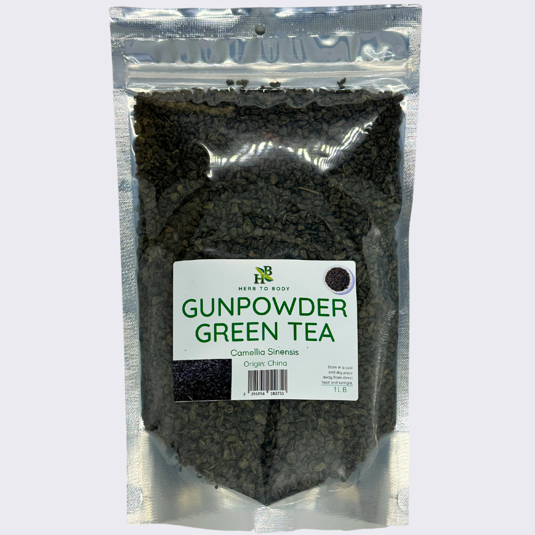 Gunpowder Green Tea ( Clean Energy • Antioxidant Protection • Metabolism Boost )