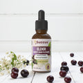 Elderberry & Elder Flower Extract Blend - Promotes Wellness: Alcohol-Free / 1 fl oz