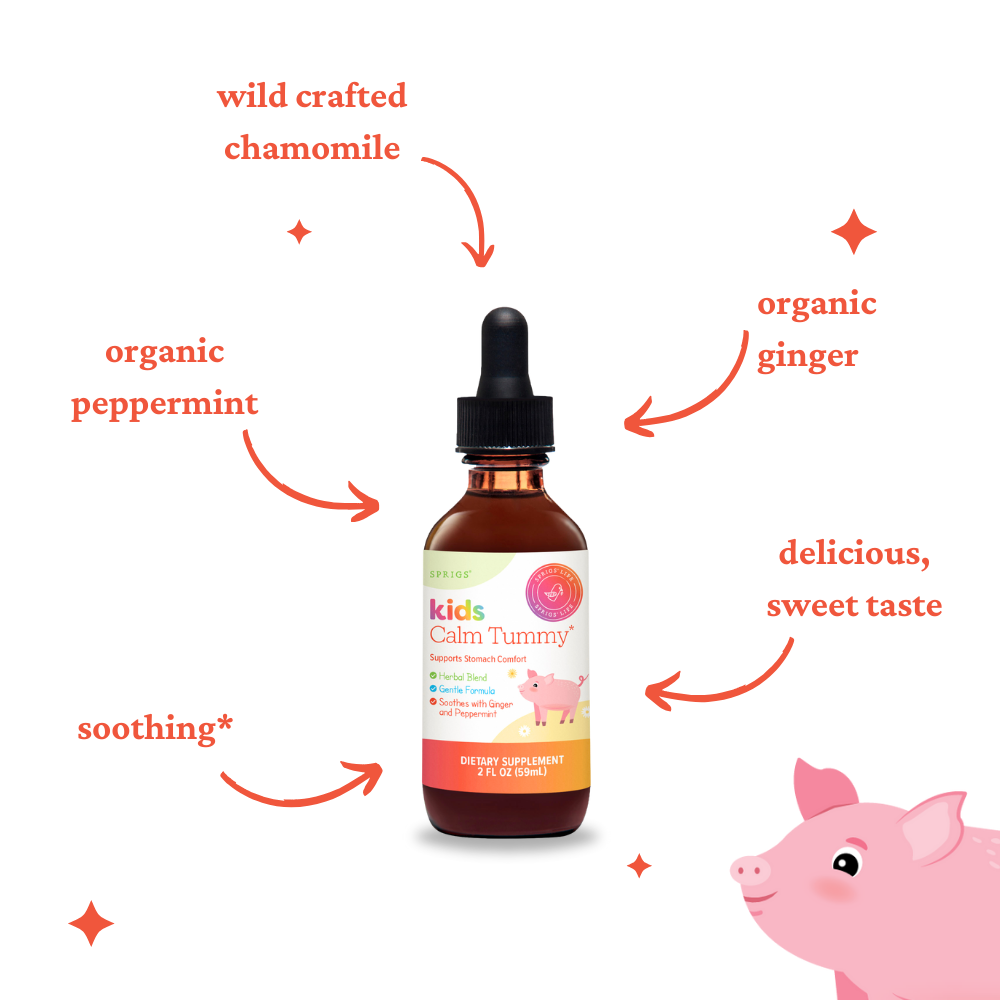 Kids Calm Tummy – Gentle Herbal Digestive Support | 2 oz