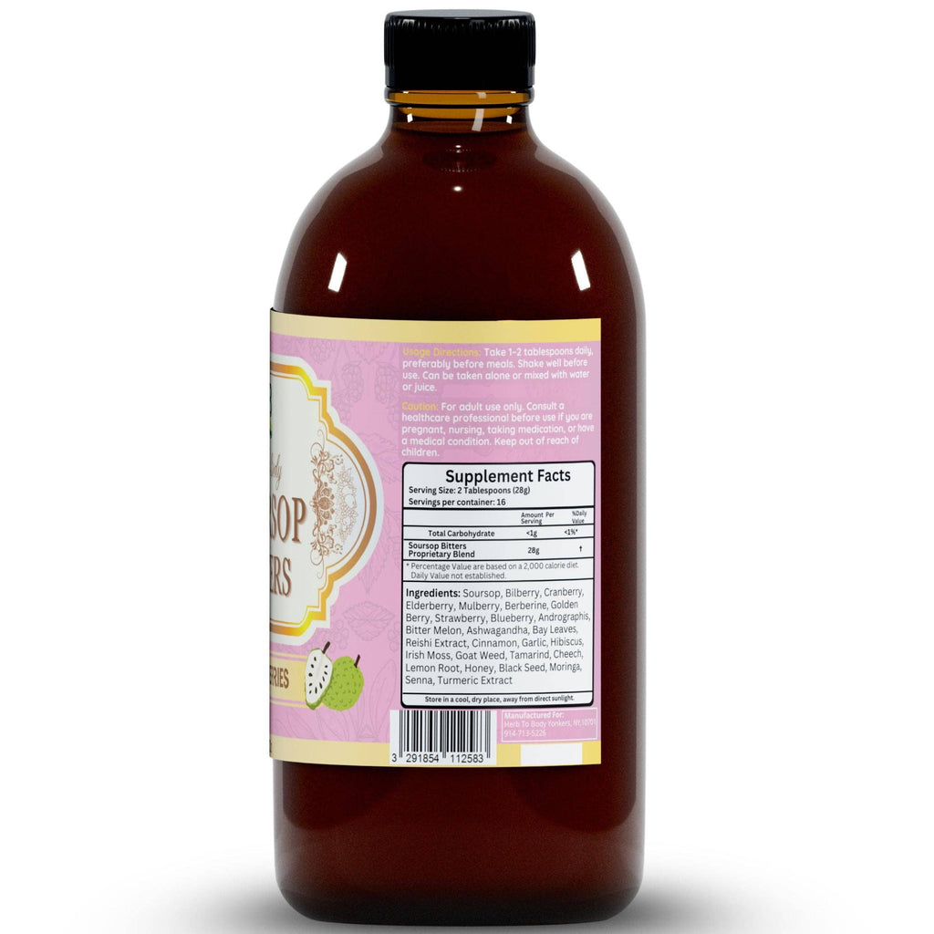 Soursop Mixed Berry Bitters | Immune, Gut & Daily Wellness Support