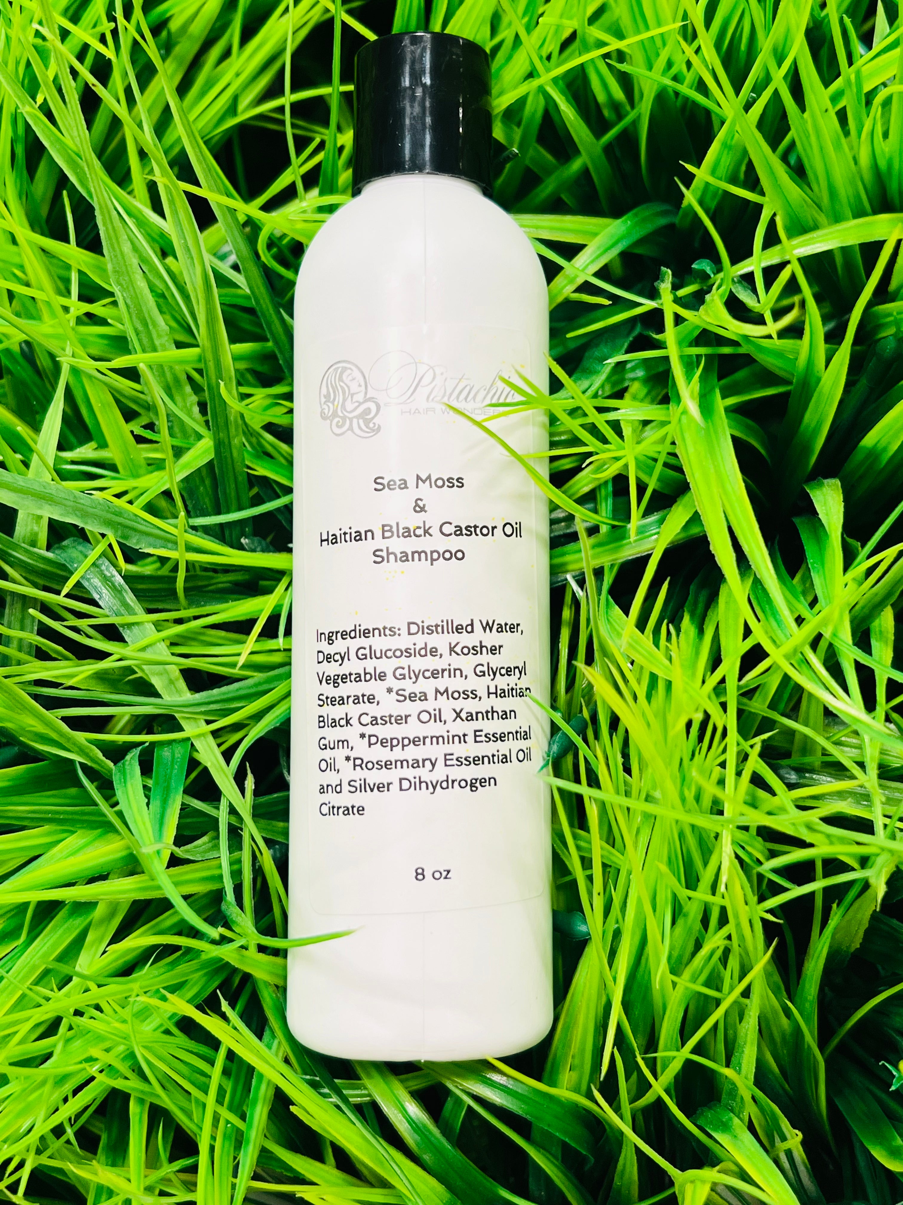 Sea Moss & Haitian Black Caster Oil Shampoo