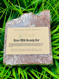 Rose Milk Beauty Bar Soap