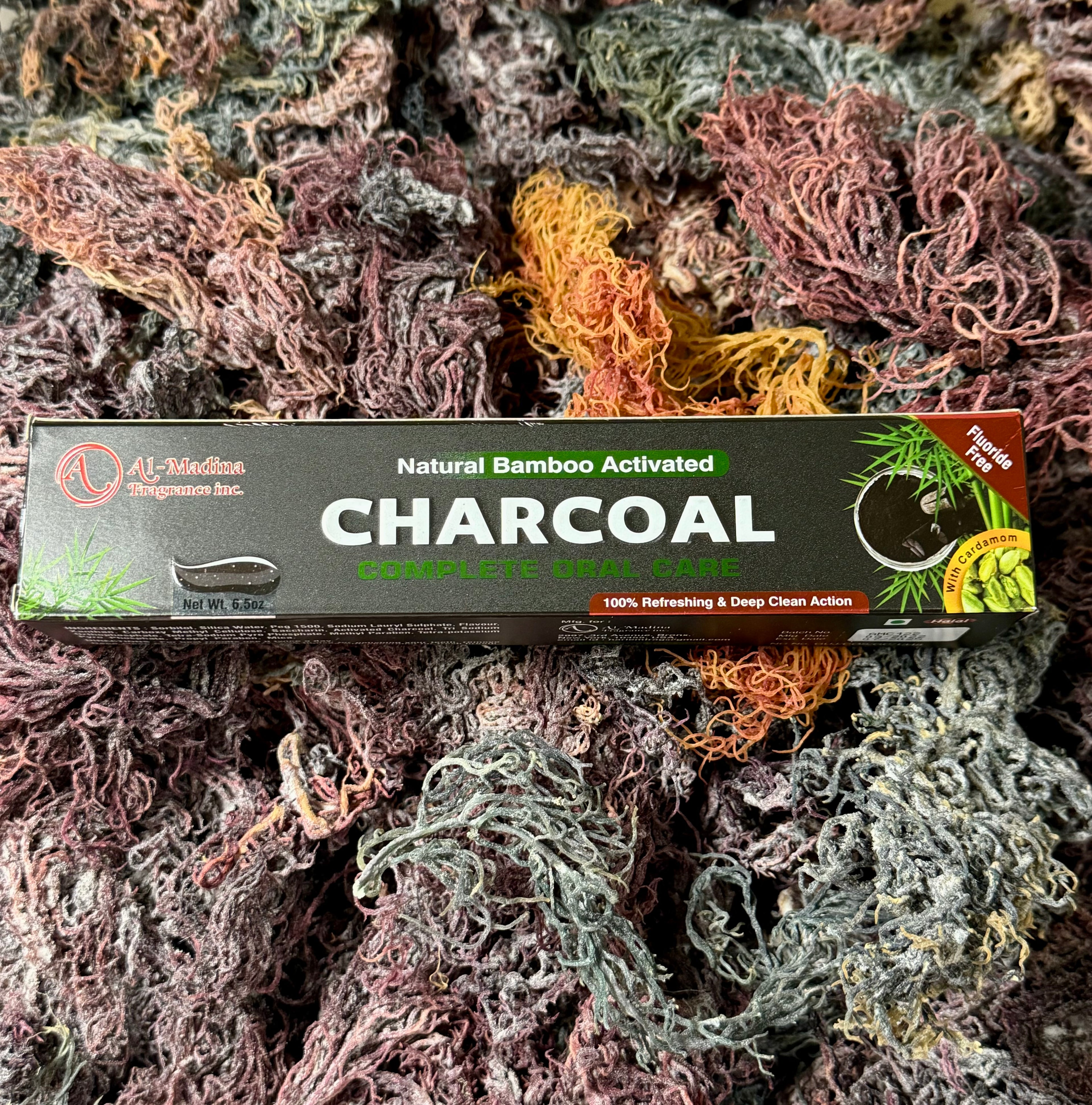 Bamboo Charcoal  Toothpaste | Fluroride Free