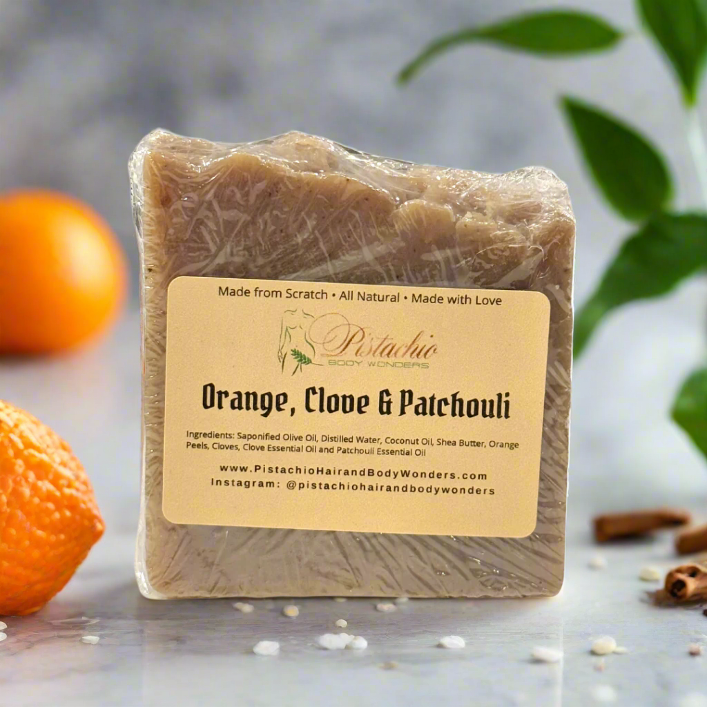 Orange, Clove & Patchouli Soap Bar (discontinuing)