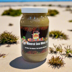 102 Mineral Sea Moss Gel | Bladderwrack, Burdock Root, Sea Moss | NOT BEGINNER FRIENDLY