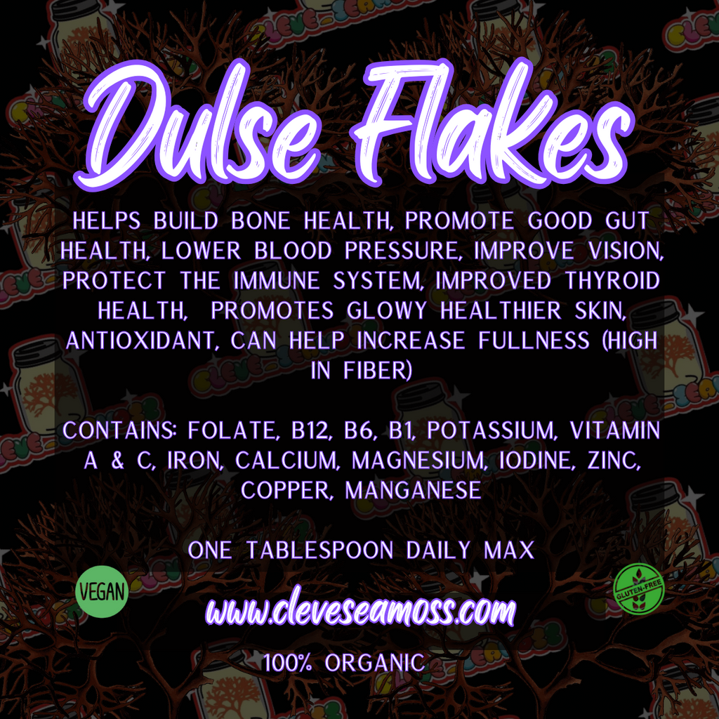 Dulse Flakes | Wildcrafted Mineral-Rich Sea Vegetable