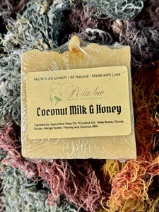 Coconut Milk and Honey Soap Bar | Eczema | Acne | Dermatitis | Psoriasis | Antibacterial