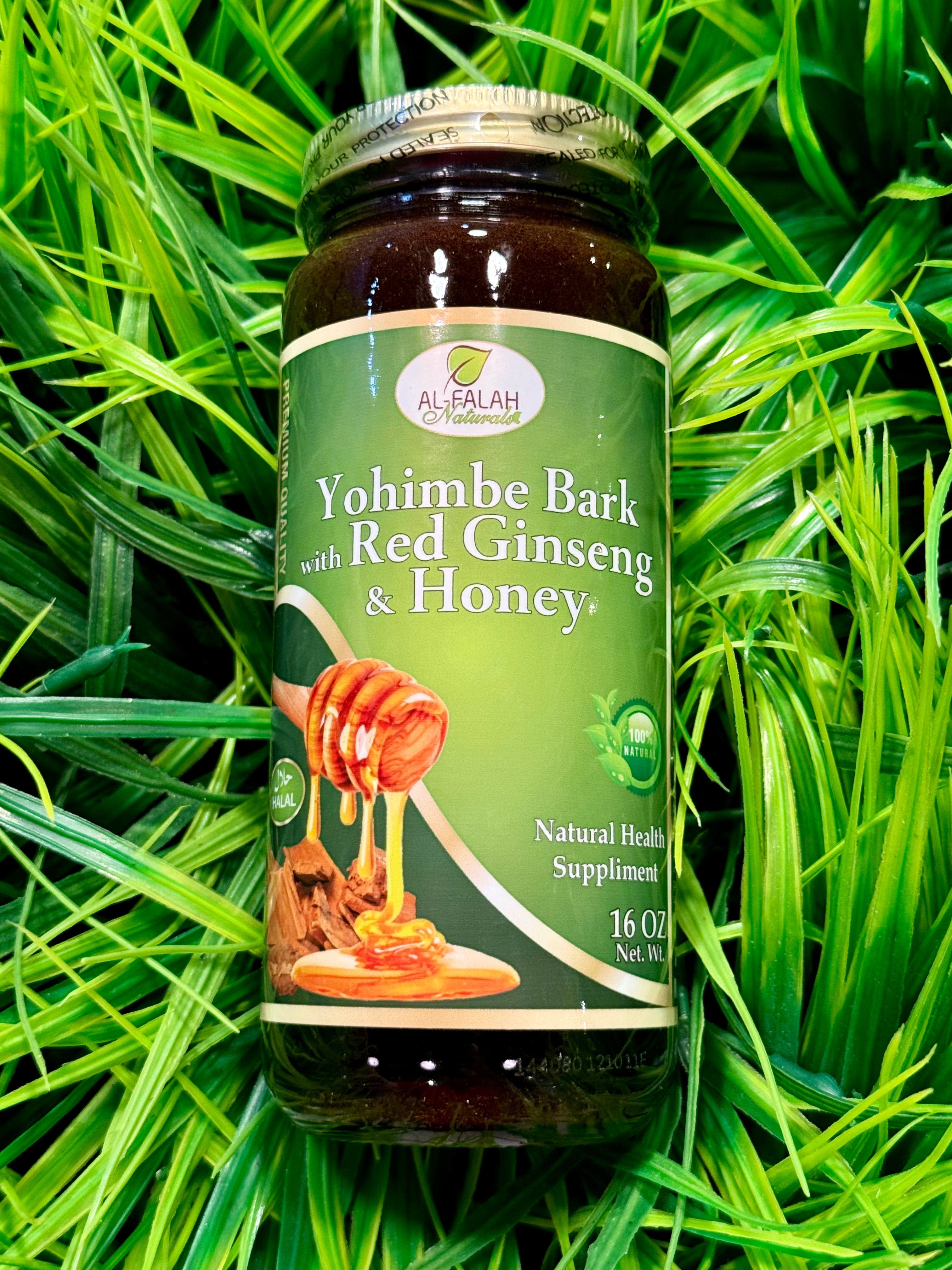 Yohimbe Bark with Red Ginseng & Honey | Anti- Inflammatory, Weight Loss, Erectile Dysfunction, Athletic Performance