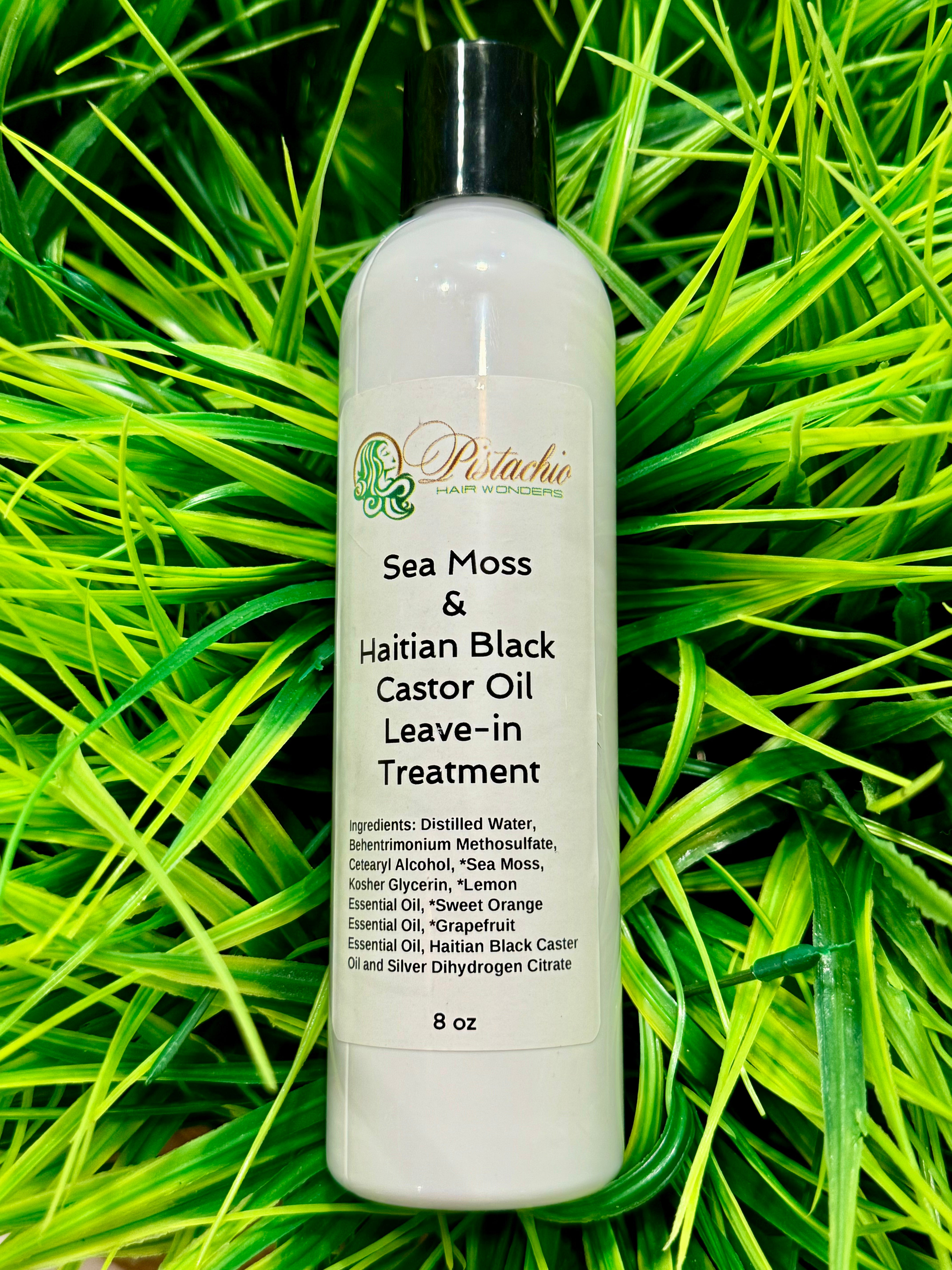 Sea Moss & Haitian Black Caster Oil Leave-in Treatment