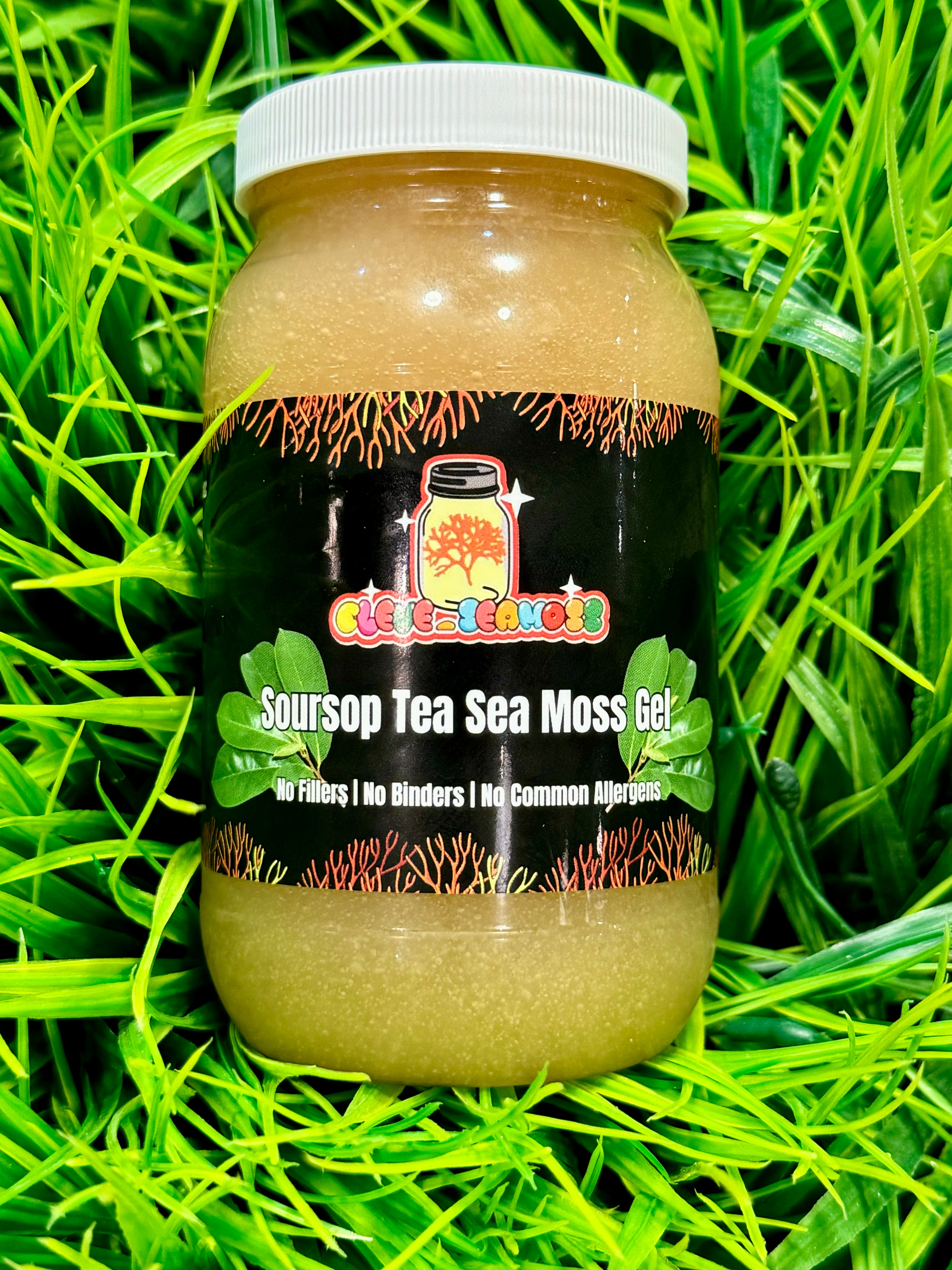 Soursop Tea Infused Seamoss | Beginner Friendly