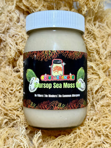 Beginner Friendly | Soursop Fruit Infused Sea Moss | Actual Soursop Fruit