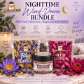 Nighttime Wind-Down Bundle | Blue Lotus + Red Lotus + Magnesium (Value $48.75)