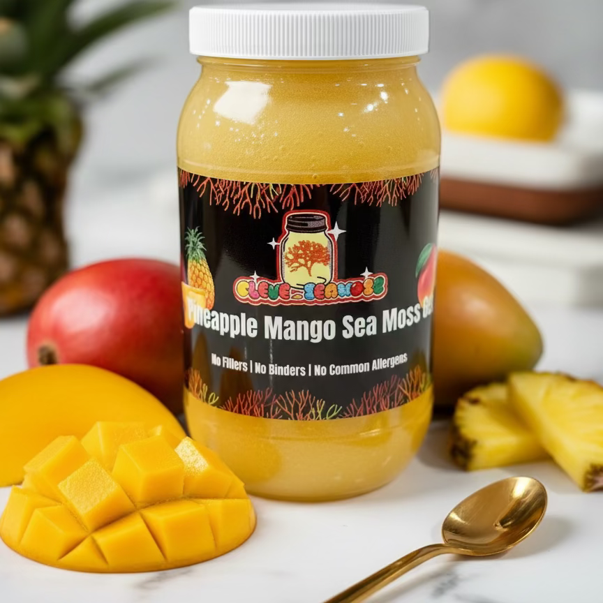 Mango Pineapple Infused Sea Moss | Beginner Friendly