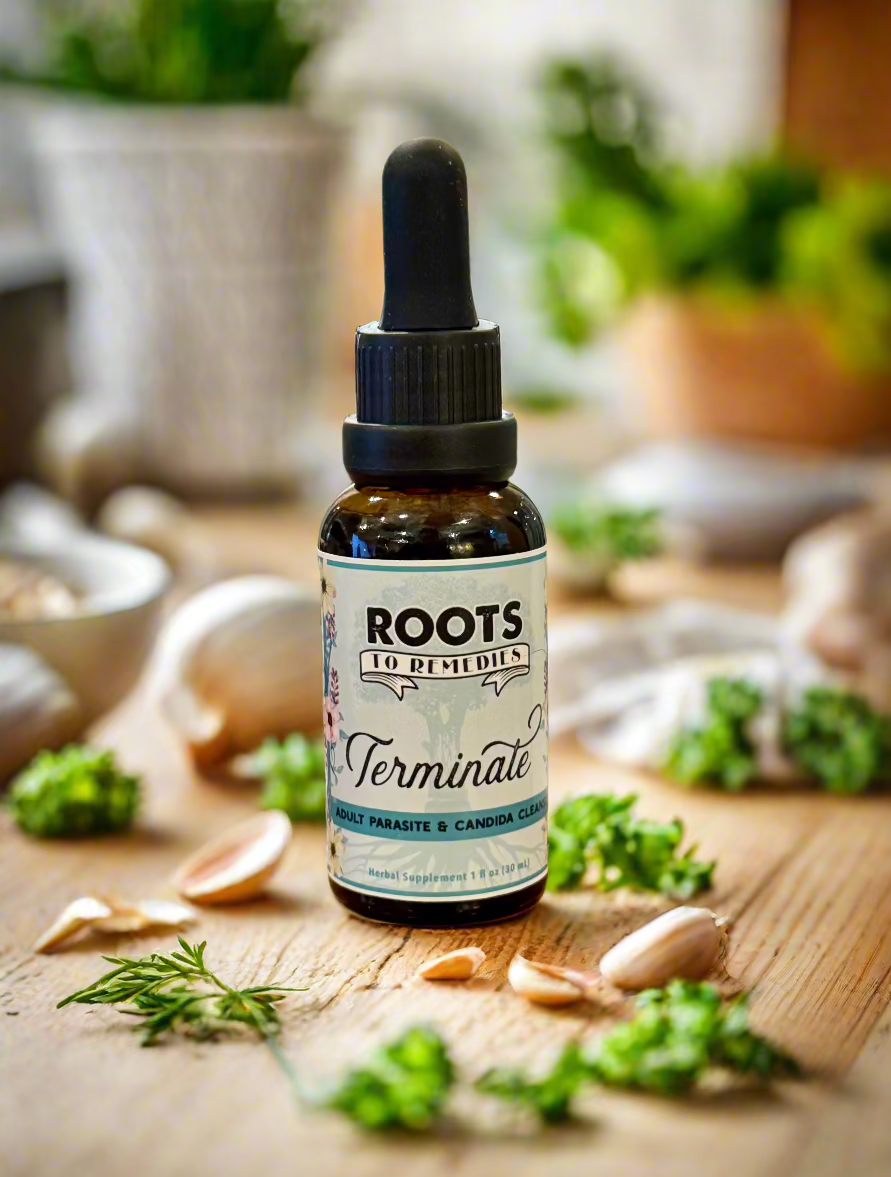 Adult Parasite and Candida Cleanse Herbal Tincture (Eliminate • Detoxify • Restore)