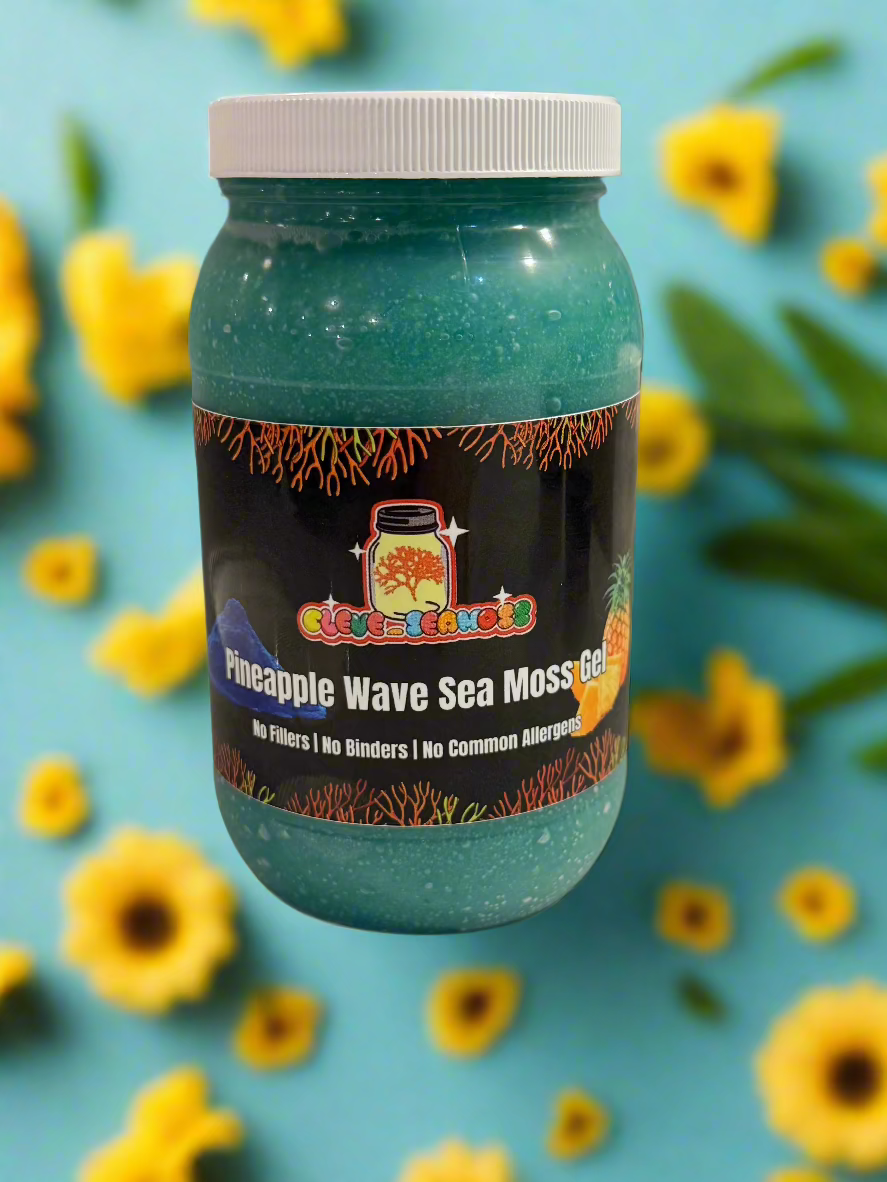 Pineapple Blue Spirulina Sea Moss | Glow, Energy & Beginner-Friendly Blend