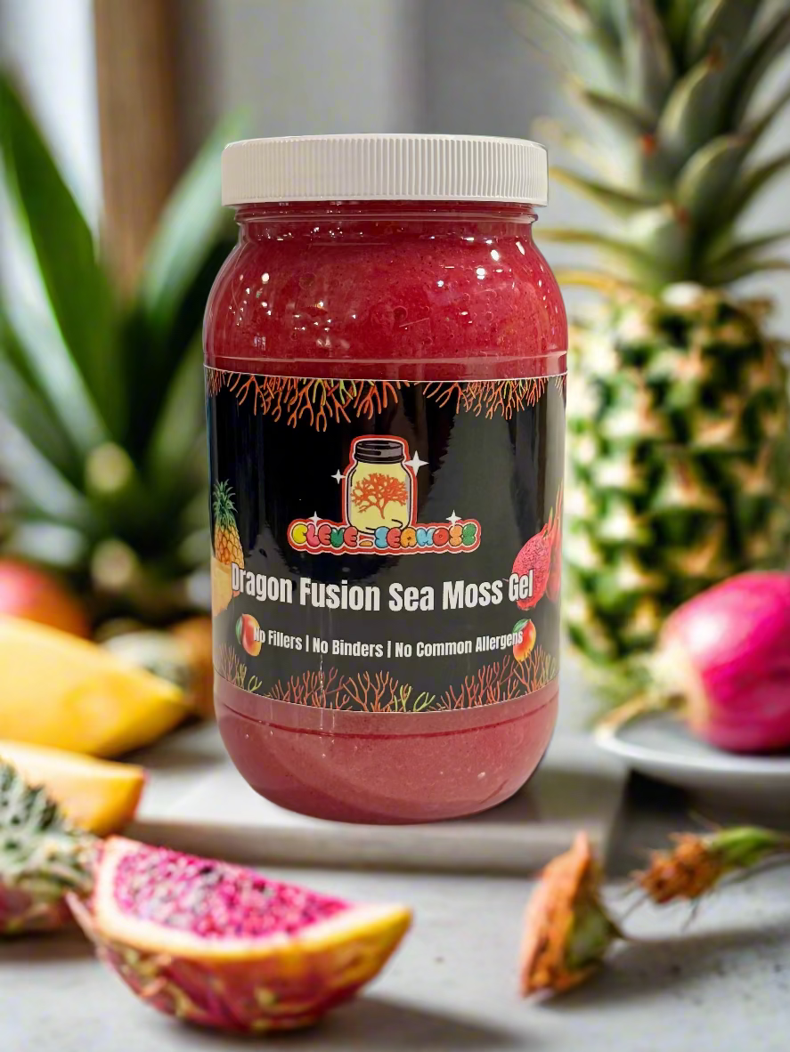 Dragon Fusion Fruit Infused Seamoss | Beginner Friendly (Limited Edition)