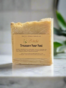 Treasure your Yoni Soap Bar | Fragrance Free | Anti-Inflammatory | Anti-Fungal | Antiseptic | Purifying