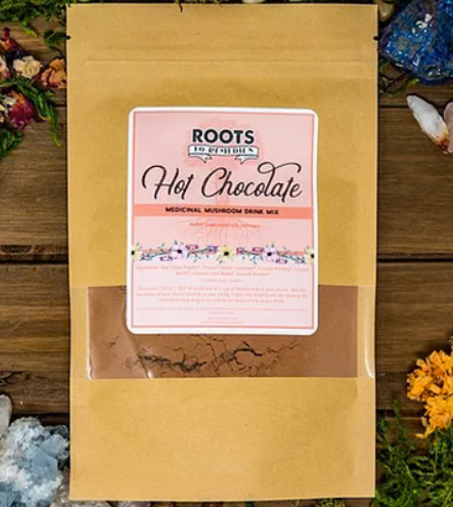 MUSHROOM HOT CHOCOLATE MIX - Immune Booster | Mood Booster | Heart Health | Skin Health | Stimulate Brain Cell