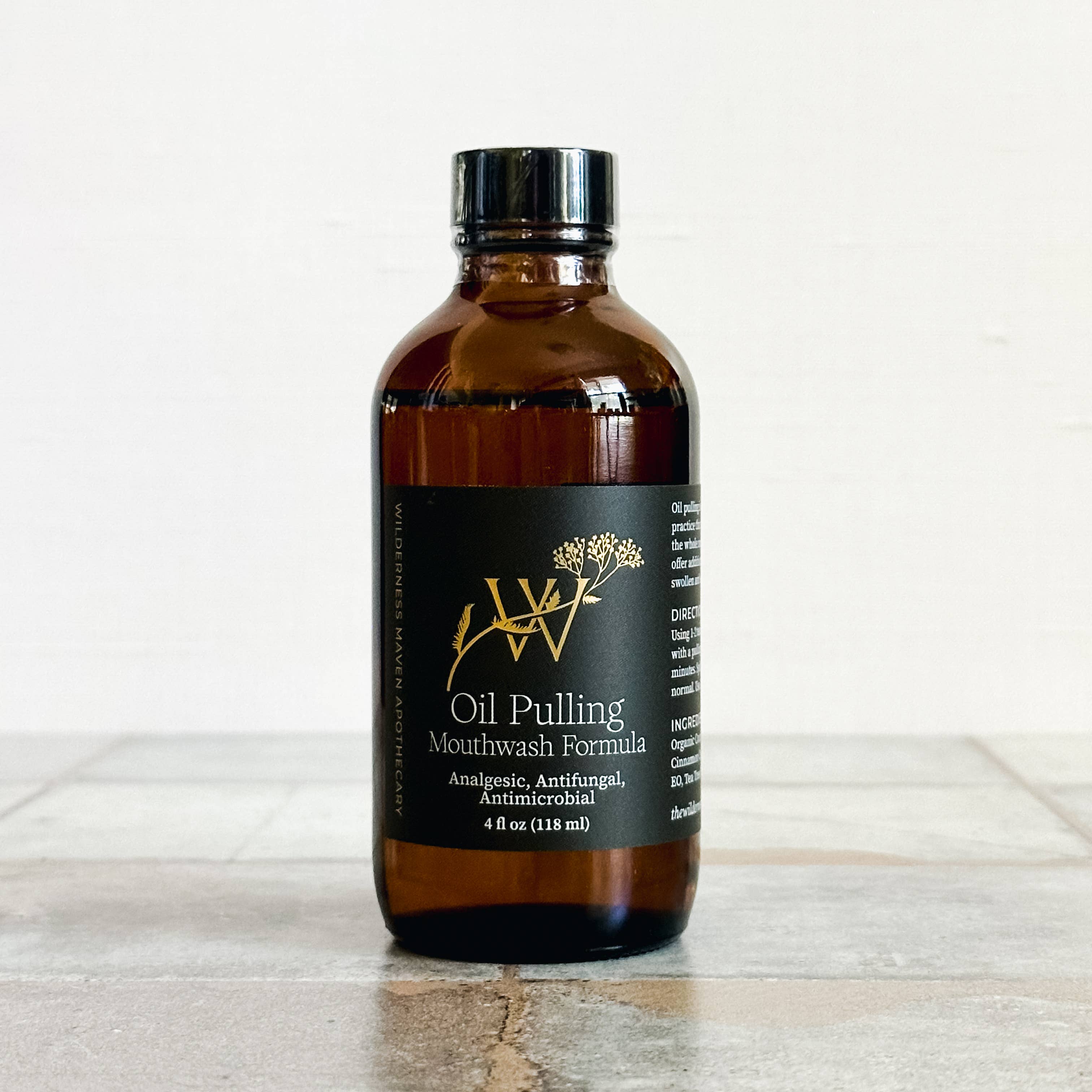 Oil Pulling Mouthwash
