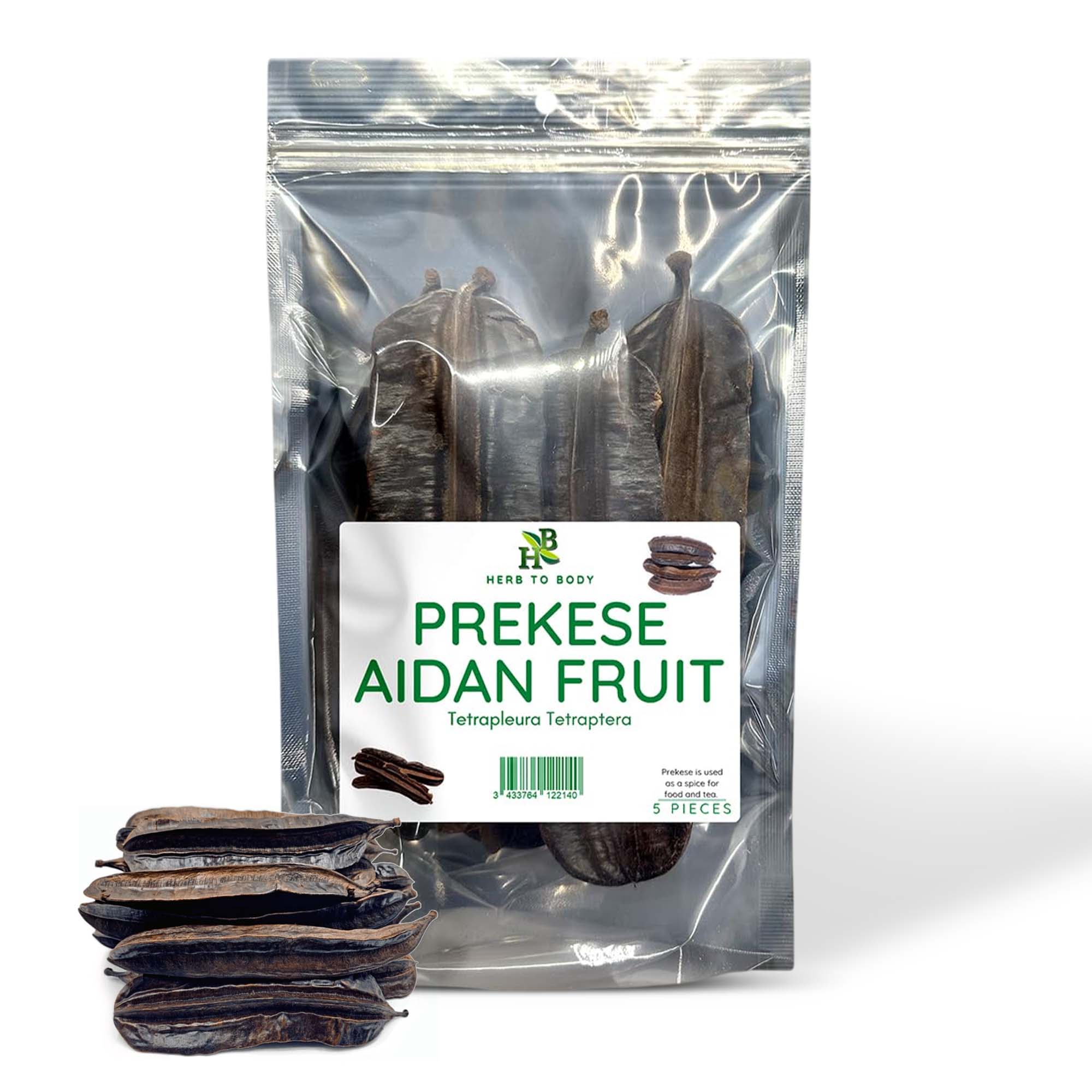 Prekese (Aidan Fruit) | Aromatic Herbal Pods for Tea, Soups & Wellness