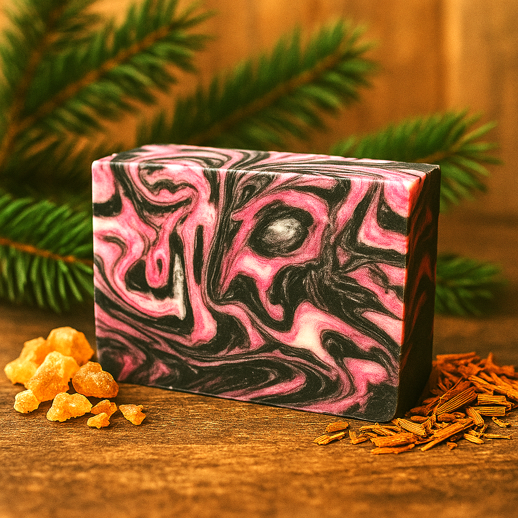 Frankincense & Sandalwood Soap Bar | Handmade Botanical Soap for Soft, Healthy-Looking Skin