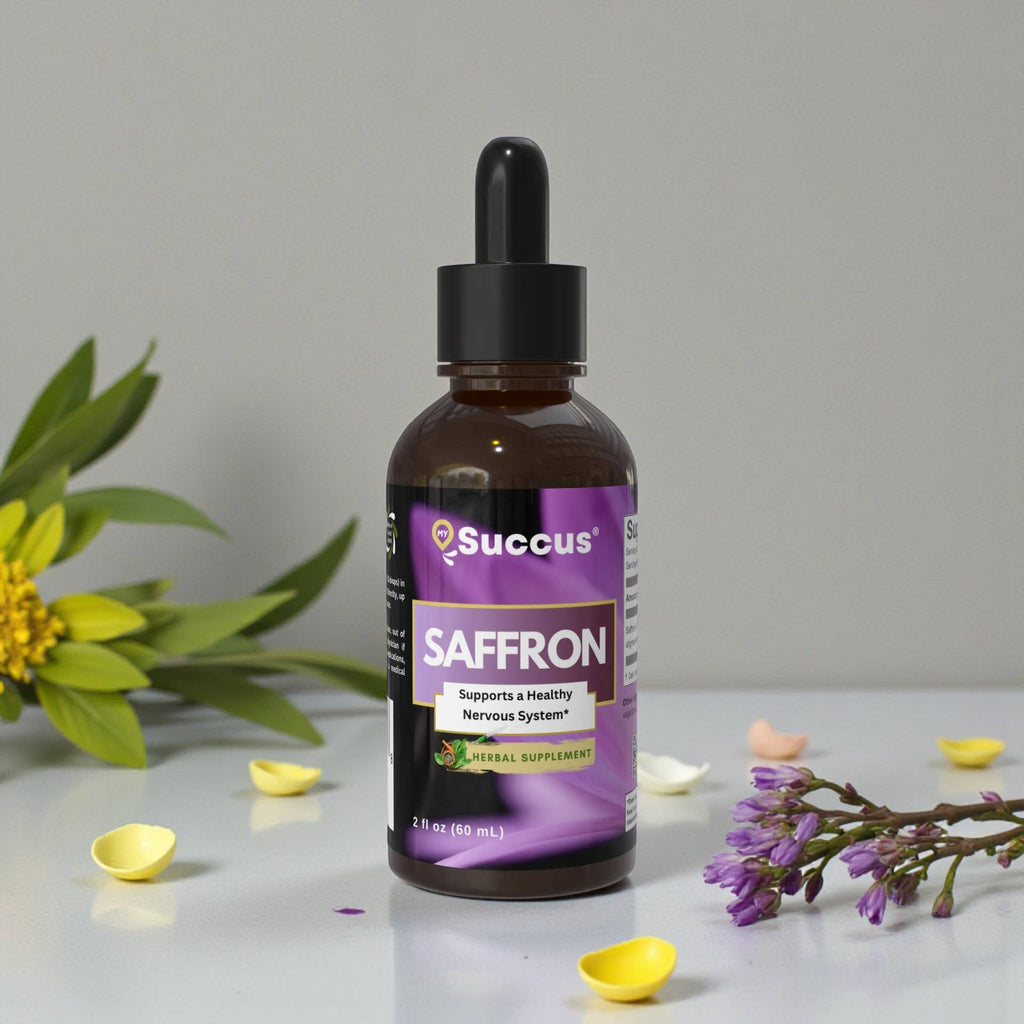 Saffron Tincture | Alcohol-Free Herbal Extract | 1 oz