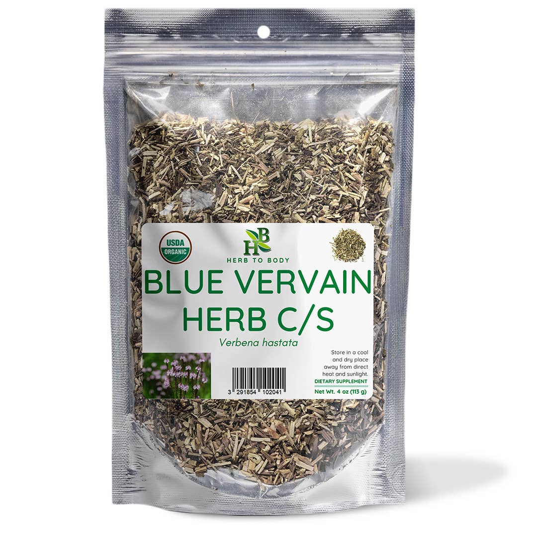 Blue Vervain – Stress, Relaxation & Nervous System Support | 4 oz
