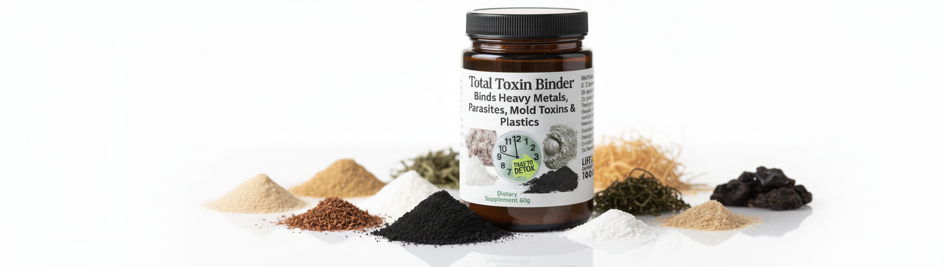 Binder Plus Herbal Powder | Detox & Digestive Support (60g)
